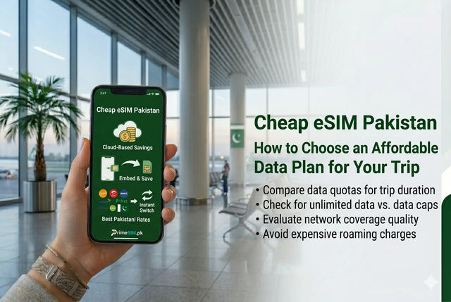 Cheap eSIM Pakistan