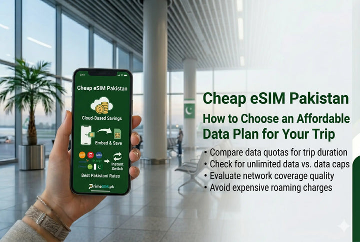 Cheap eSIM Pakistan
